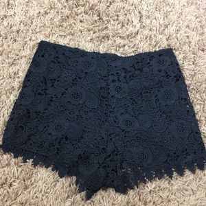 Lace shorts